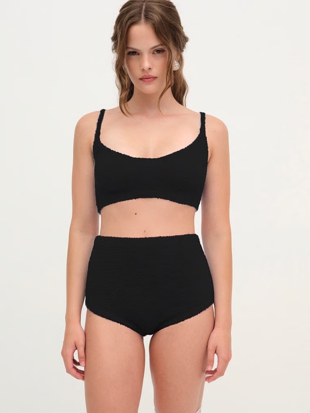 FOR LOVE & LEMONS Fiona Knit Short | Black | XS | NWT